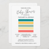 Lasst uns Beachy holen Einladung (Vorne/Hinten)