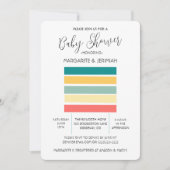 Lasst uns Beachy holen Einladung (Vorderseite)