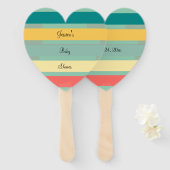 Lasst uns Beachy holen Fächer (Vorne und Hinten)