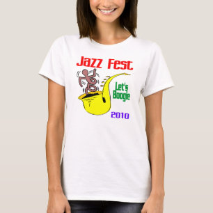 Lasst uns beim Jazzfest Boogie machen T-Shirt