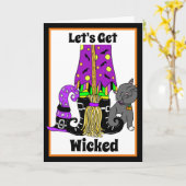 Lasst uns beirren | Hexenraum Karte (Gelbe Blume)