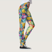 Lasst uns BINGO Pop Fashion Leggings (Rechts)
