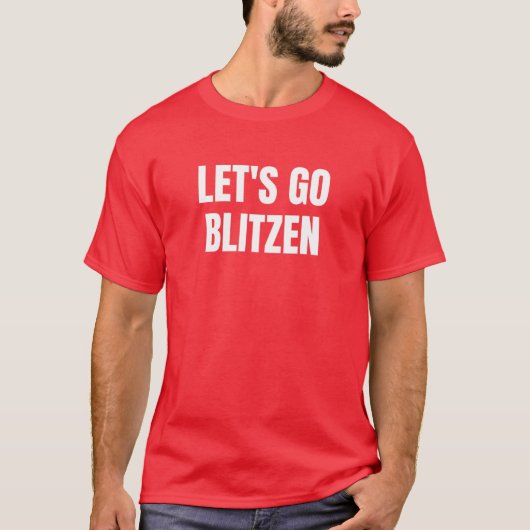 Lasst uns Blitzen meine Lieblings-Weihnachtsblitze T-Shirt (Vorderseite)