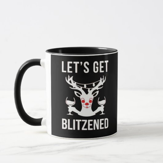 Lasst uns Blitzned Classic bekommen Tasse (Links)