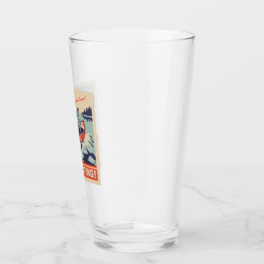 Lasst uns Boote fahren gehen Glas (Links)