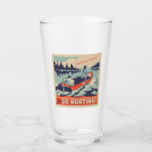 Lasst uns Boote fahren gehen Glas (Vorderseite)