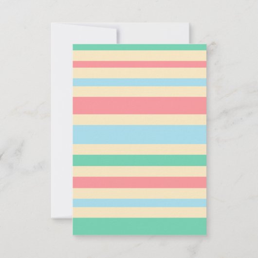 Lasst uns Bounce & Play spielen! Bouncy Castle Bir Einladung (Rückseite)