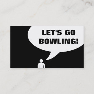 Lasst uns Bowling gehen. (Kundenbindung) Treuekarte