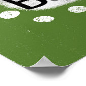 Lasst uns Bowling Poster Wall Art gehen (Ecke)
