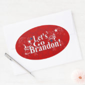 Lasst uns Brandon Bandana Stickers gehen (Umschlag)