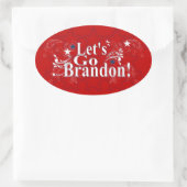 Lasst uns Brandon Bandana Stickers gehen (Tasche)