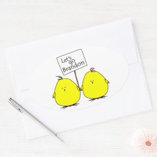 Lasst uns Brandon Chicks Sticker gehen