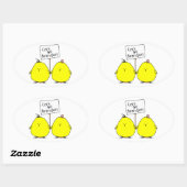 Lasst uns Brandon Chicks Sticker gehen (Blatt)