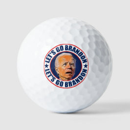 Lasst uns Brandon FJB pro trump 2024 gehen Golfball