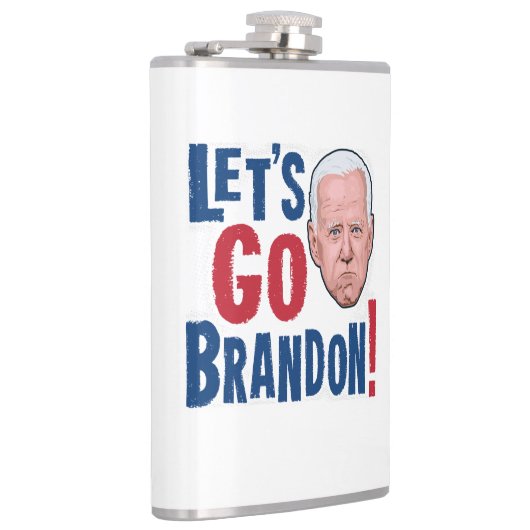 Lasst uns Brandon Flask loslassen Flachmann (Rechts)