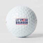 Lasst uns Brandon Golf Ball Geschenk für Konservat (Vorderseite)