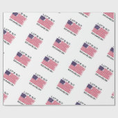 Lasst uns Brandon Joe Biden enttäuschte Flagge geh Geschenkpapier (Flach)