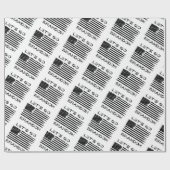 Lasst uns Brandon Joe Biden enttäuschte Flagge geh Geschenkpapier (Flach)