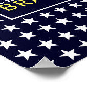 Lasst uns Brandon losgehen Poster (Ecke)