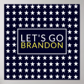 Lasst uns Brandon losgehen Poster (Vorne)