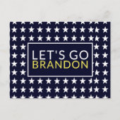 Lasst uns Brandon losgehen Postkarte (Vorderseite)