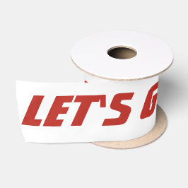 Lasst uns Brandon losgehen Satinband