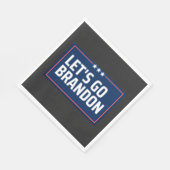 Lasst uns Brandon losgehen Serviette (Ecke)