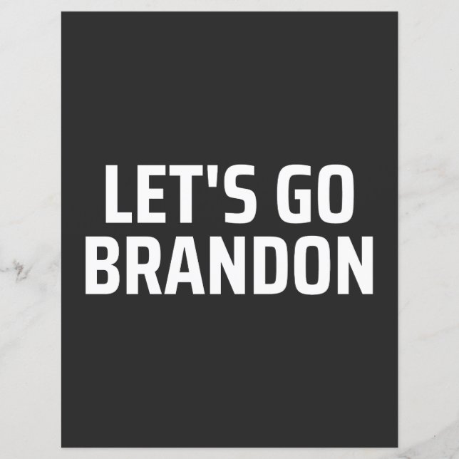 Lasst uns Brandon machen (Vorderseite)