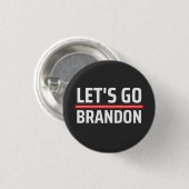 Lasst uns Brandon machen Button (Vorne & Hinten)