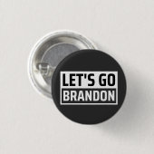 Lasst uns Brandon machen Button (Vorne & Hinten)