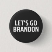 Lasst uns Brandon machen Button (Vorderseite)