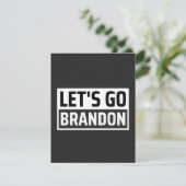 Lasst uns Brandon machen Dankeskarte (Stehend Vorderseite)