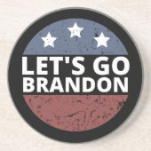 Lasst uns Brandon machen Getränkeuntersetzer (Vorne)