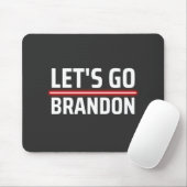 Lasst uns Brandon machen Mousepad (Mit Mouse)