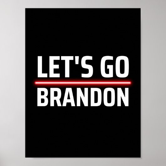 Lasst uns Brandon machen Poster (Vorne)