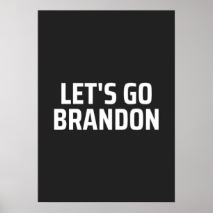 Lasst uns Brandon machen Poster