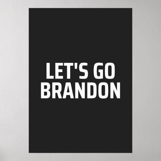 Lasst uns Brandon machen Poster (Vorne)