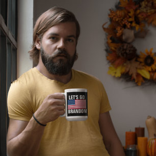 LASST UNS BRANDON PATRIOTISCHE KAFFEETASSEN GEHEN