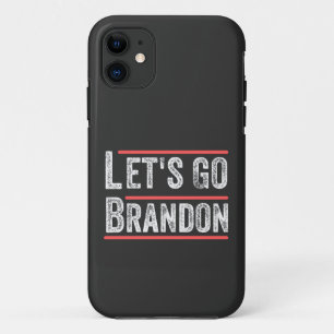 Lasst uns Brandon Politische Humor T-Shirts gehen Case-Mate iPhone Hülle