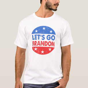 Lasst uns Brandon S Retro Vintage Stil Lasse Go Br T-Shirt