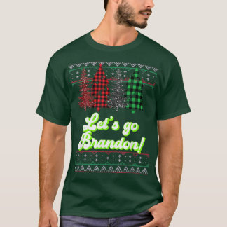 Lasst uns Brandon Schönes, schönes Kariertes Chris T-Shirt
