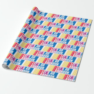 Lasst uns Brandon Wrapping Paper gehen Geschenkpapier