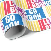 Lasst uns Brandon Wrapping Paper gehen Geschenkpapier (Rolleneckpunkt)