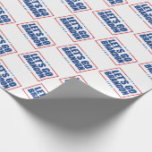 Lasst uns Brandon Wrapping Paper gehen Geschenkpapier (Ecke)