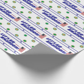 Lasst uns Brandon Wrapping Paper gehen Geschenkpapier (Ecke)