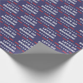 Lasst uns Brandon Wrapping Paper gehen Geschenkpapier (Ecke)