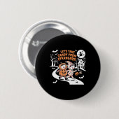 Lasst uns Candy von Strangers Funny Halloween 1 ne Button (Vorne & Hinten)