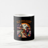 Lasst uns Candy von Strangers Funny Halloween 1 ne Kaffeetasse (Mittel)