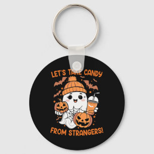 Lasst uns Candy von Strangers Funny Halloween 7 ne Schlüsselanhänger