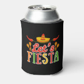 Lasst uns Cinco de Mayo feiern Dosenkühler (Kanne Rückseite)